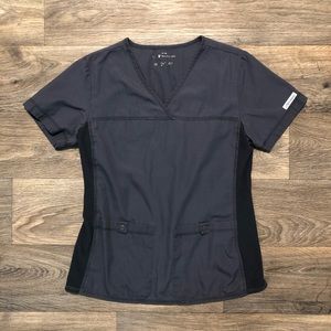 Cherokee Grey Scrub Top